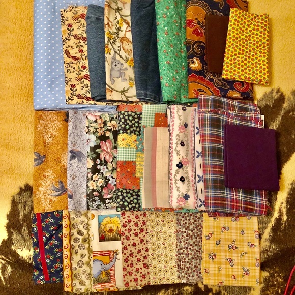 Joanns Fabrics Other Bundle Of Fabrics Huge Variety Poshmark
